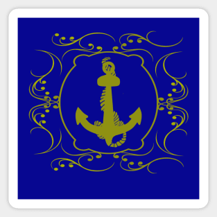 maritime anchor Sticker